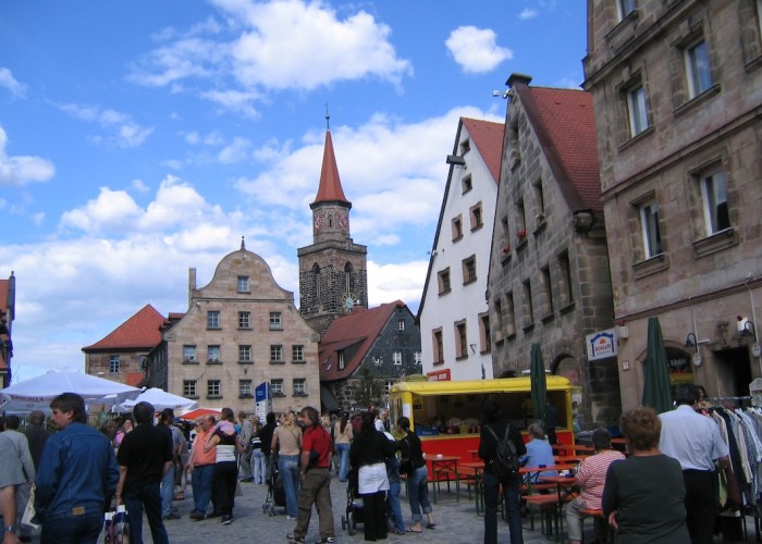 Grafflmarkt 2004 am Grünen Markt