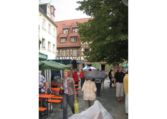 Grafflmarkt 2007 mit Regen