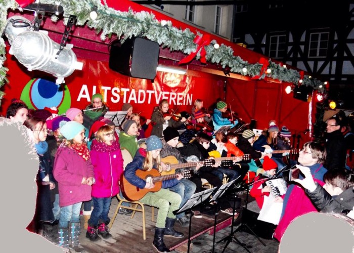 Kinderchor und Orchester Kunterbunt der Musikschule Fürth