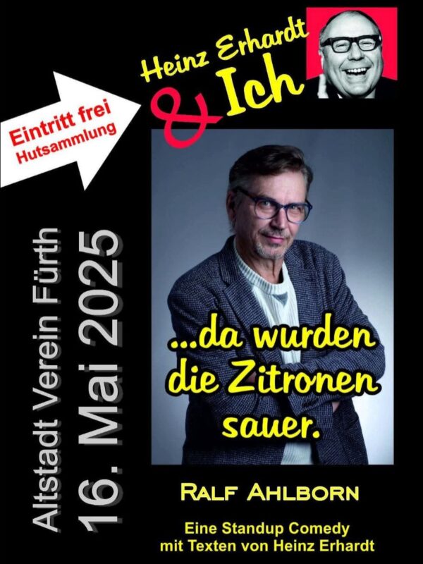 Der Schauspieler Ralf Ahlborn tritt in der Freibank auf.