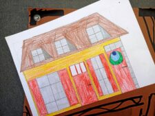Ergebnispräsentation beim Schulfest: Die Freibank aus Sicht der Schüler und Schülerinnen (Foto: Ralph Stenzel)
