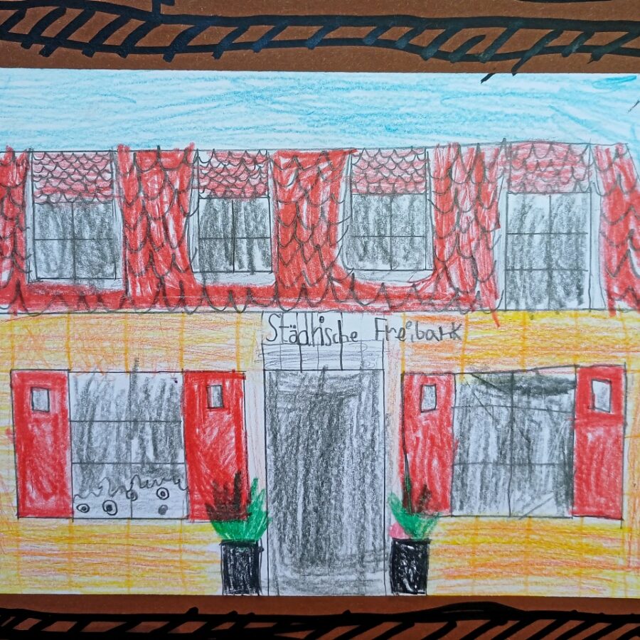 Ergebnispräsentation beim Schulfest: Die Freibank aus Sicht der Schüler und Schülerinnen (Foto: Ralph Stenzel)