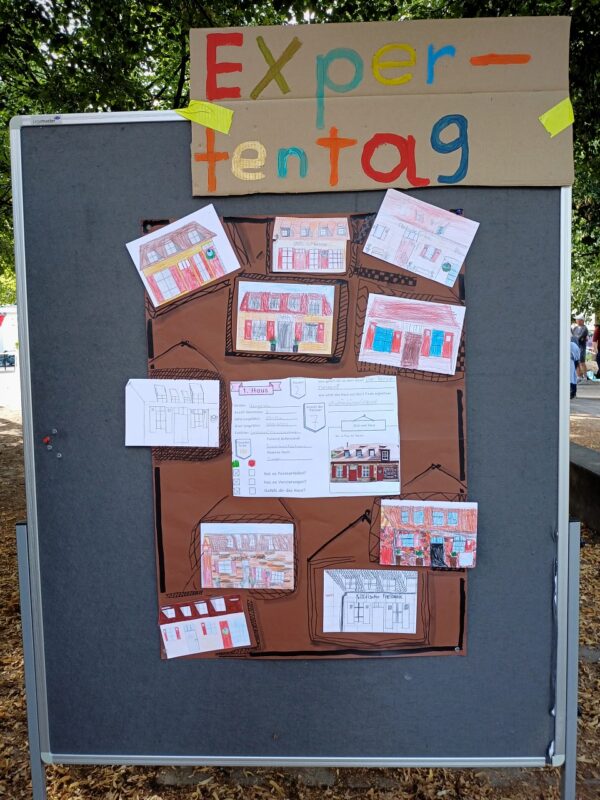 Ergebnispräsentation beim Schulfest: Die Freibank aus Sicht der Schüler und Schülerinnen (Foto: Ralph Stenzel)